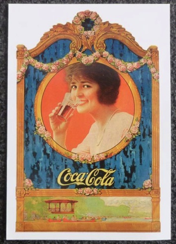 2342-2 € 0,50  coca cola briefkaart 10x15 cm
